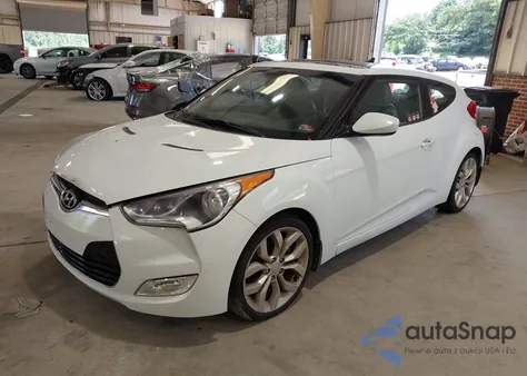 2012 Hyundai Veloster Base W/Gray из США, поврежденный, VIN KMHTC6AD2CU064820